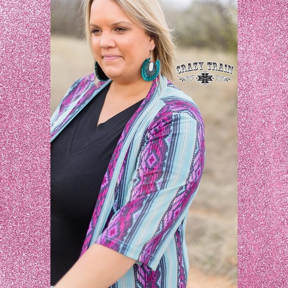 Rio Frio Serape Pattern Duster from Crazy Train - Picture 4 of 6